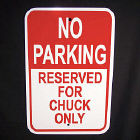 Personalized Parking Sign
